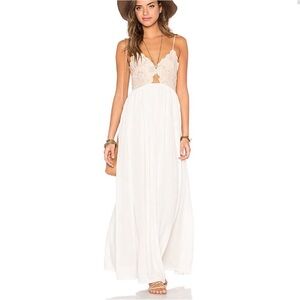 Tularosa, Cream Maxi Dress